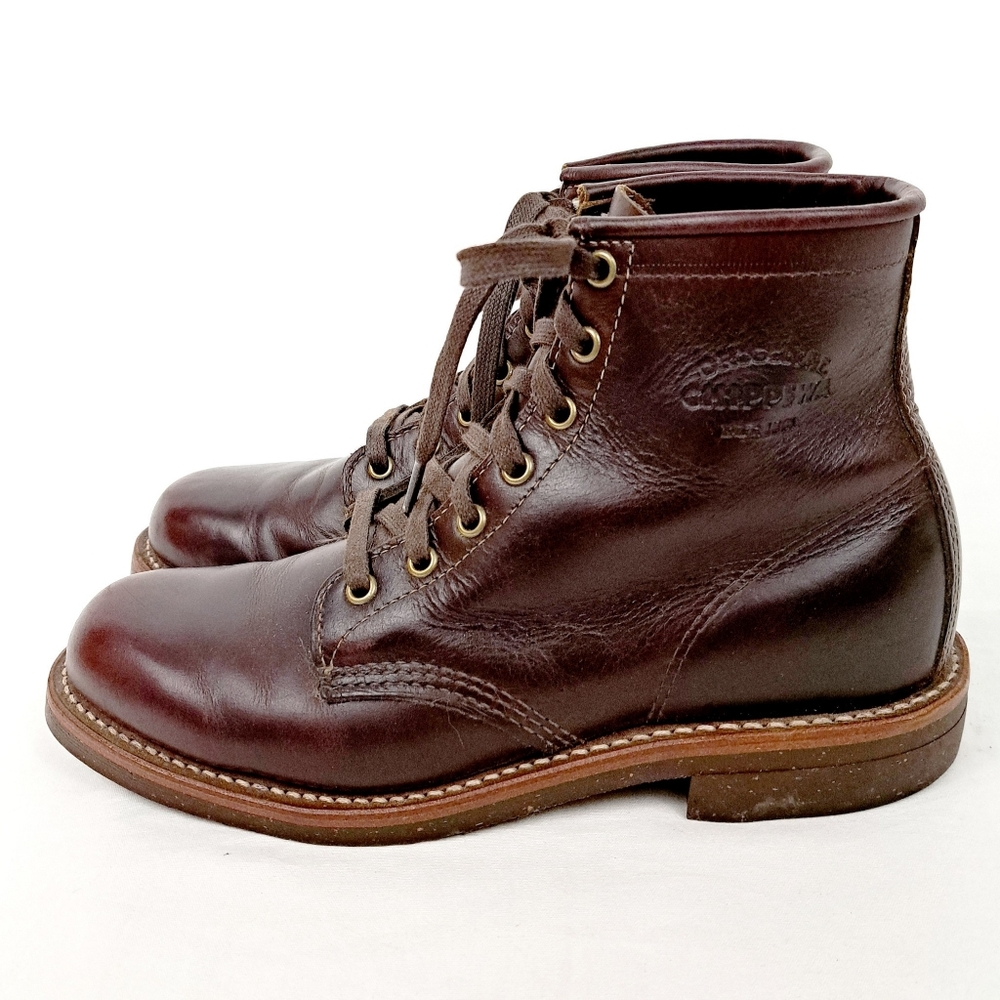 Chippewa service boot size 8 cordovan